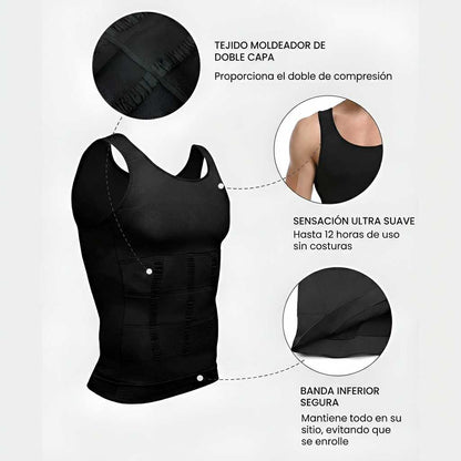 AlphaFit™ Camiseta Moldeadora Hombre