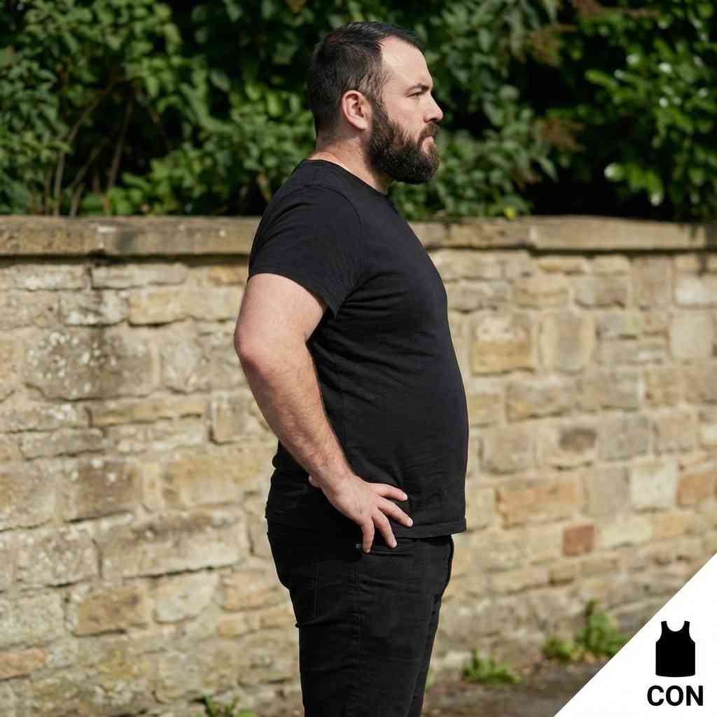 AlphaFit™ Camiseta Moldeadora Hombre